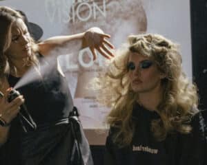 Live demonstration for The Fellowship, a partner of HairCon.
