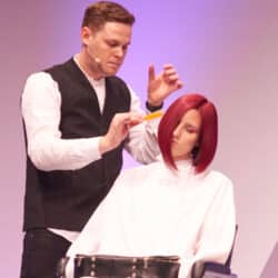 Sassoon Academy Team, live at HairCon.