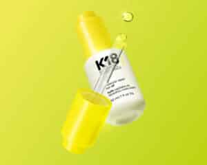 Repair oil produced by K18, a collaborator and exhibitor at HairCon.