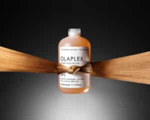 Olaplex product . Olaplex is a collaborator at HairCon.