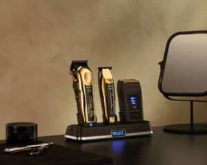 A selection of Wahl Barber products. Wahl and their team will be live at HairCon.