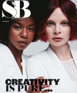 Magazine Cover shot by Salon Business Magazine who will be appearing at HairCon.