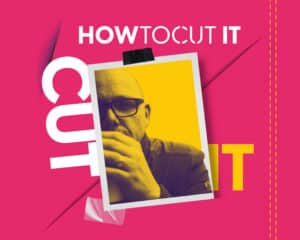 How to Cut it logo and image. How To Cut It will be appearing at HairCon.