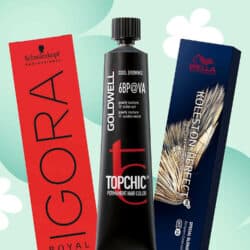 Selection of products from Salons Direct, a collaborator at HairCon