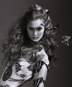 Billi Currie Hair Model, Billi will be appearing on the main stage on Sunday at HairCon.